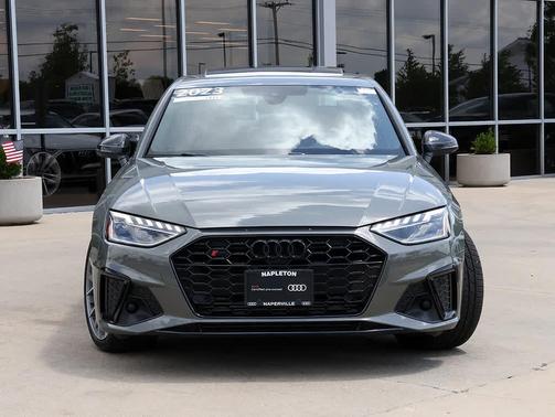 Chronos Gray Metallic 2023 Audi S4 Premium Plus TFSI quattro Tiptronic