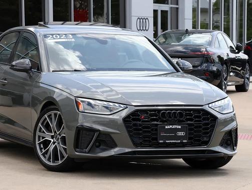 Chronos Gray Metallic 2023 Audi S4 Premium Plus TFSI quattro Tiptronic