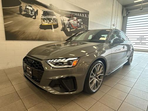Chronos Gray Metallic 2023 Audi S4 Premium Plus TFSI quattro Tiptronic