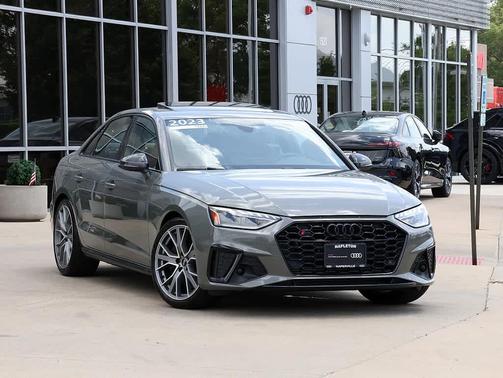 Chronos Gray Metallic 2023 Audi S4 Premium Plus TFSI quattro Tiptronic