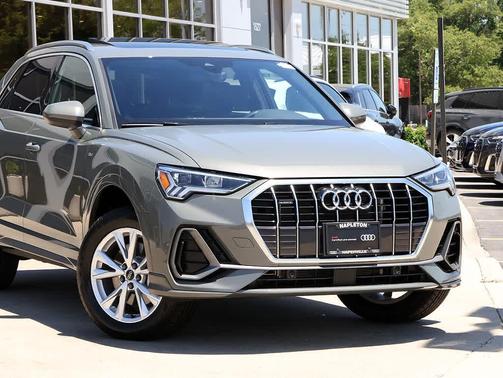 Chronos Gray Metallic 2023 Audi Q3 Premium 45 TFSI S line quattro Tiptronic