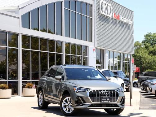 Chronos Gray Metallic 2023 Audi Q3 Premium 45 TFSI S line quattro Tiptronic