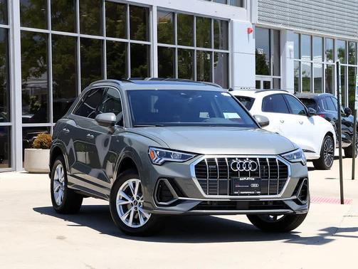 Chronos Gray Metallic 2023 Audi Q3 Premium 45 TFSI S line quattro Tiptronic