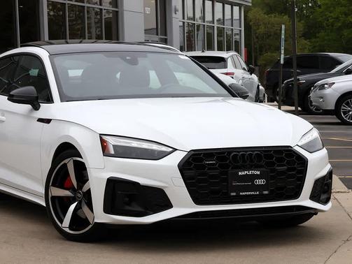 Ibis White 2023 Audi A5 Sportback 45 S Line Premium Plus