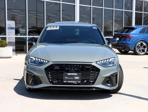 Chronos Gray Metallic 2023 Audi A4 45 S line Premium Plus