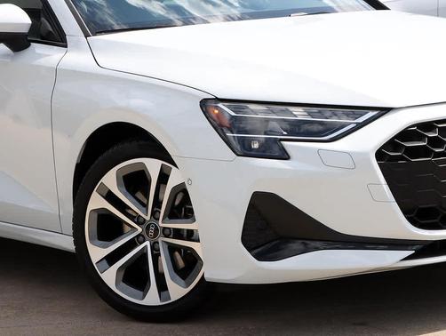 Glacier White Metallic 2025 Audi A3 Premium