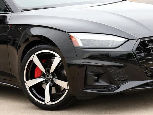 Mythos Black Metallic 2023 Audi A5 Sportback 45 S Line Prestige