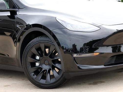 Solid Black 2021 Tesla Model Y Long Range Dual Motor All-Wheel Drive