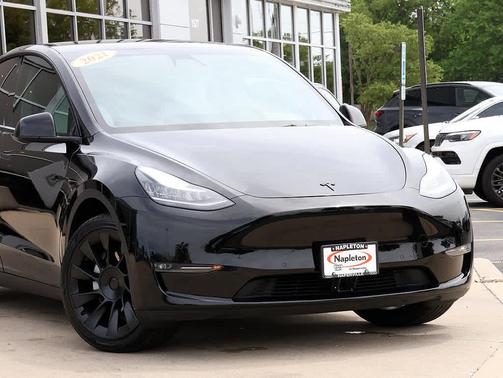 Solid Black 2021 Tesla Model Y Long Range Dual Motor All-Wheel Drive