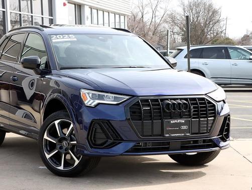 Navarra Blue Metallic 2025 Audi Q3 45 S line Premium Plus