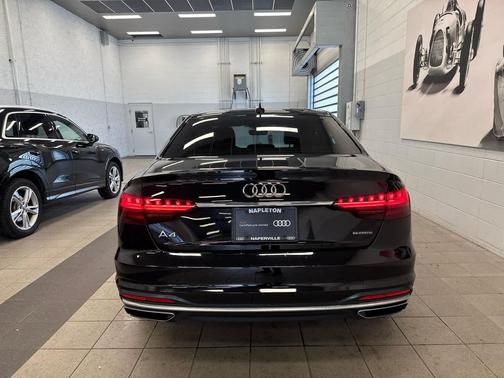Brilliant Black 2023 Audi A4 40 Premium