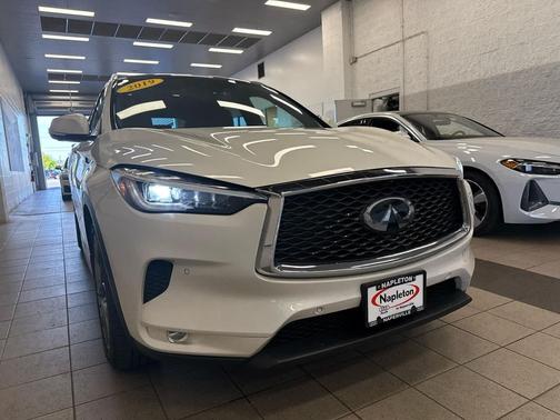Majestic White 2019 INFINITI QX50 ESSENTIAL