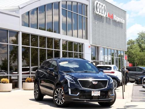 Stellar Black Metallic 2023 Cadillac XT5 Sport