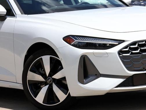 Glacier White Metallic 2025 Audi A5 Premium Plus TFSI quattro S tronic