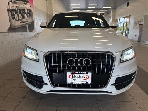 Glacier White Metallic 2017 Audi Q5 3.0T Premium Plus