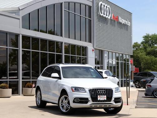 Glacier White Metallic 2017 Audi Q5 3.0T Premium Plus