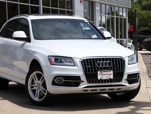 Glacier White Metallic 2017 Audi Q5 3.0T Premium Plus