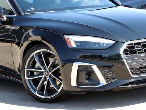 Mythos Black Metallic 2023 Audi A5 Sportback 45 S Line Premium Plus