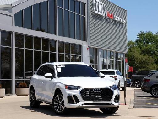 Ibis White 2022 Audi Q5 45 S line Premium