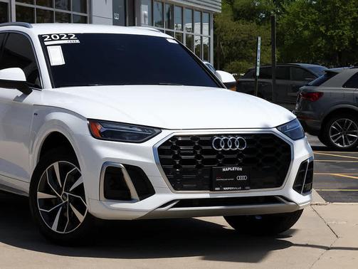 Ibis White 2022 Audi Q5 45 S line Premium