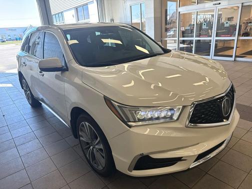 White Diamond Pearl 2017 Acura MDX 3.5L w/Technology Package