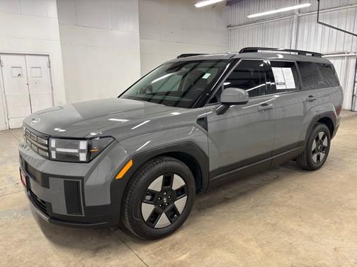 Gray 2024 Hyundai SANTA FE HEV SEL