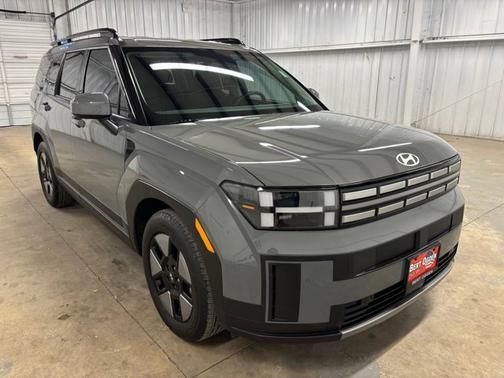 Gray 2024 Hyundai SANTA FE HEV SEL