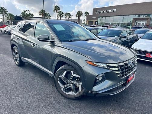 Gray 2022 Hyundai TUCSON Limited