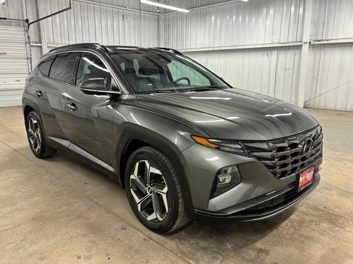 Gray 2022 Hyundai TUCSON Limited