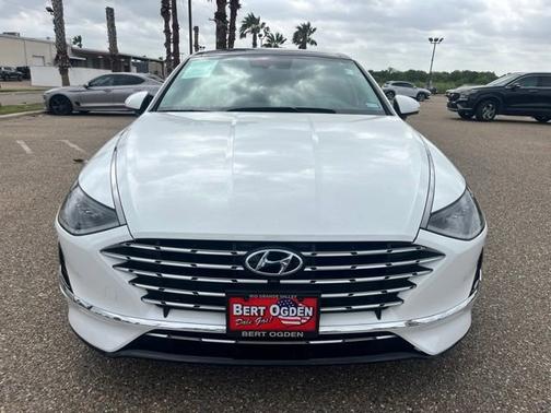 White 2023 Hyundai SONATA Hybrid Limited