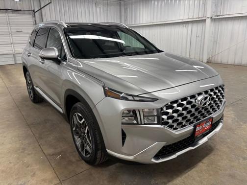 Silver 2023 Hyundai SANTA FE HEV SEL Premium
