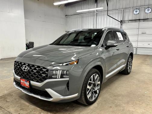 Gray 2022 Hyundai SANTA FE Calligraphy