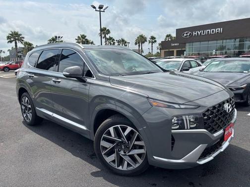Gray 2022 Hyundai SANTA FE Calligraphy