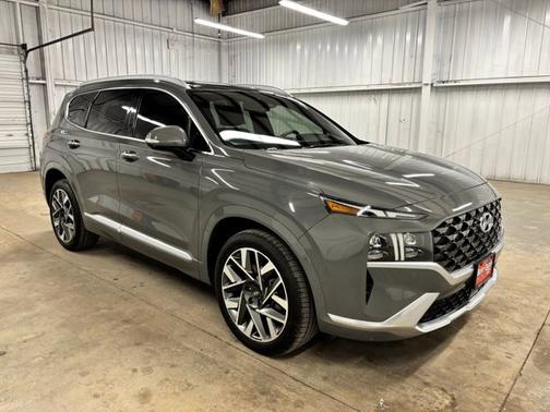 Gray 2022 Hyundai SANTA FE Calligraphy