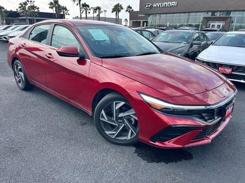 Red 2025 Hyundai ELANTRA SEL Convenience