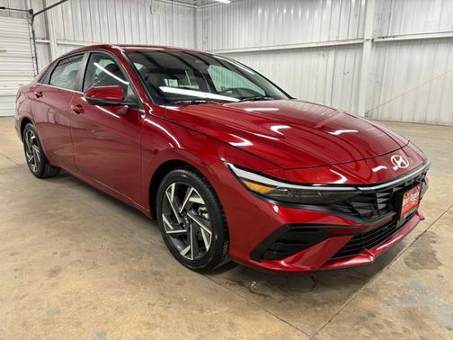 Red 2025 Hyundai ELANTRA Limited