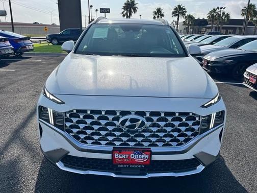 White 2023 Hyundai SANTA FE Limited