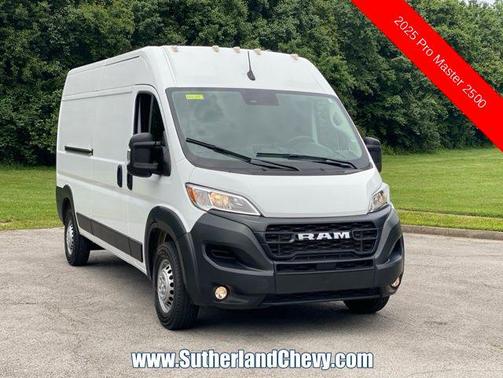 Bright White Clearcoat 2025 RAM ProMaster 2500 Tradesman