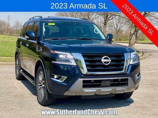 Hermosa Blue Pearl 2023 Nissan Armada SL 4WD