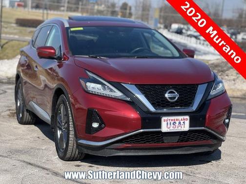 Cayenne Red Metallic 2020 Nissan Murano Platinum Intelligent AWD SUV