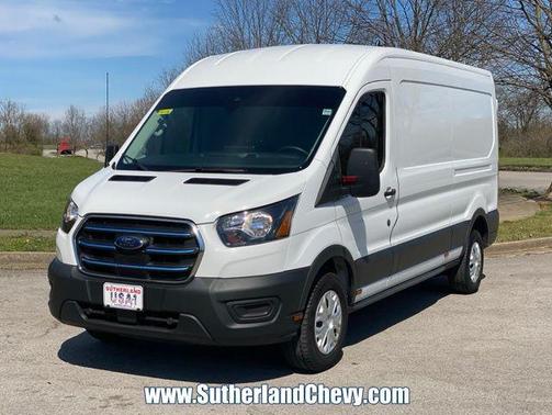 Oxford White 2023 Ford E-Transit T-350 Medium Roof