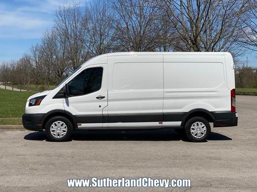 Oxford White 2023 Ford E-Transit T-350 Medium Roof