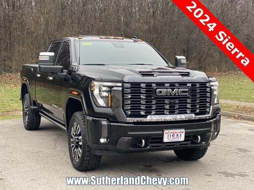 Onyx Black 2024 GMC Sierra 2500 Denali Ultimate Truck