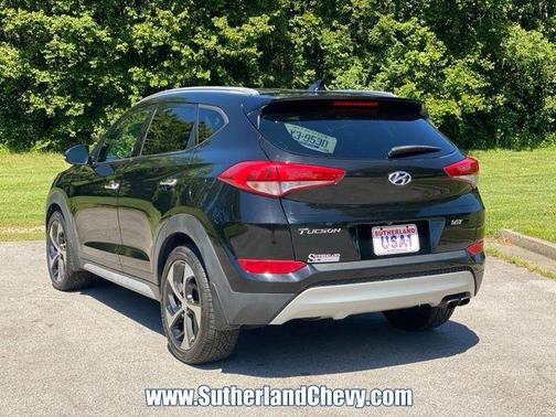 Black Noir Pearl 2018 Hyundai TUCSON Limited