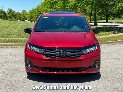 Radiant Red Metallic II 2025 Honda Odyssey Sport-L