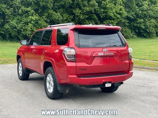 Barcelona Red Metallic 2021 Toyota 4Runner SR5