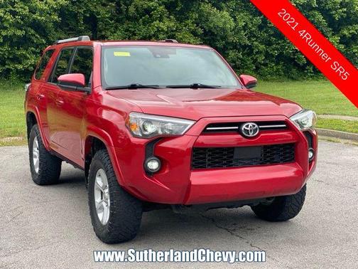 Barcelona Red Metallic 2021 Toyota 4Runner SR5