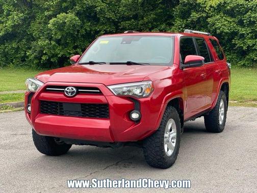 Barcelona Red Metallic 2021 Toyota 4Runner SR5