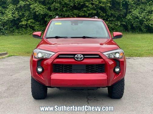 Barcelona Red Metallic 2021 Toyota 4Runner SR5