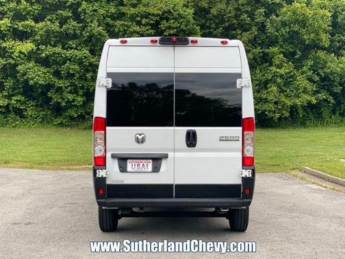 Bright White Clearcoat 2023 RAM ProMaster 2500 High Roof